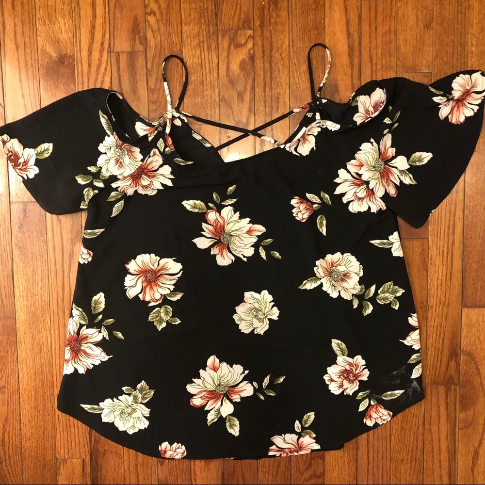 Stitch Fix Valette Cold Shoulder Blouse